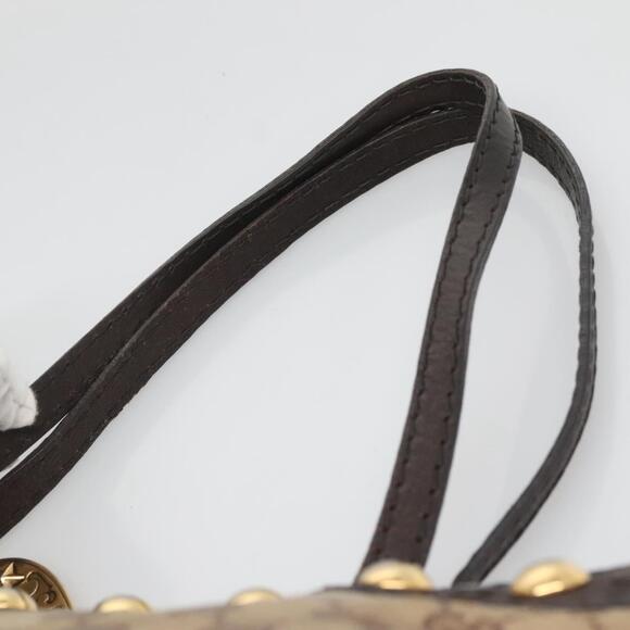 GUCCI GG Crystal Tote Bag Coated Canvas Beige Gold - Picture 8 of 13